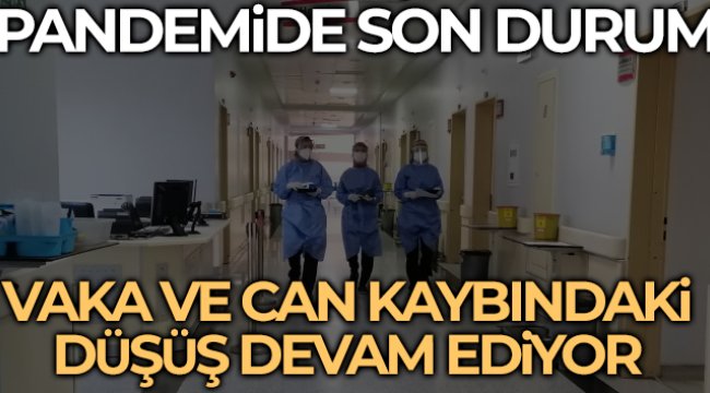 Son 24 saatte korona virüsten 77 kişi hayatını kaybetti