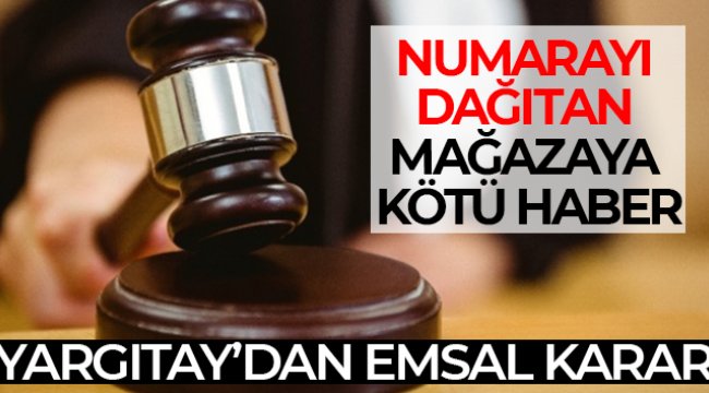 Yargıtay'dan müşterinin numarasını paylaşan mağazaya kötü haber