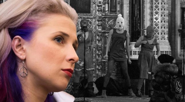 Pussy Riot grubunun lideri Maria Alyokina Moskova&#039;dan Kurye kılığında kaçtı!