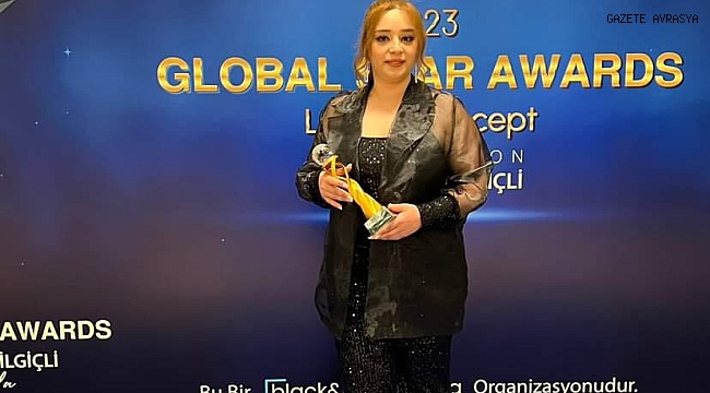 GLOBAL STAR ÖDÜLLERİNİN YILDIZI ÜNLÜ SAÇ STİL UZMANI EBRU YILDIZ