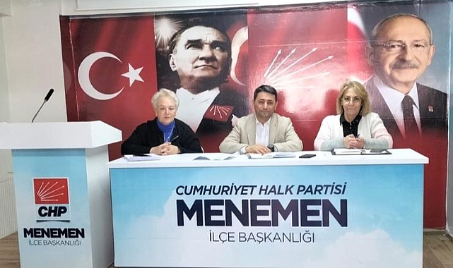 CHP Menemen’den Seçim ve Sandık Güvenliği Toplantısı