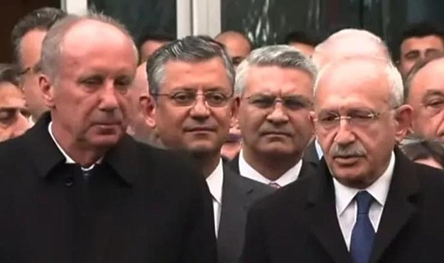 Görüşme sonrası Kılıçdaroğlu ve İnce'den açıklama