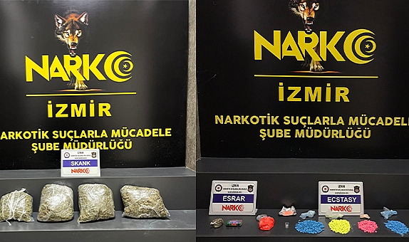İzmir’de uyuşturucu tacirlerine geçit yok!