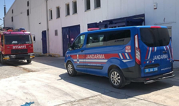 Aydın: Soğuk hava deposunda patlama meydana geldi: 2 işçi ağır yaralı