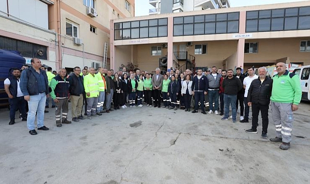 Başkan Engin, belediye personelinin bayramını kutladı