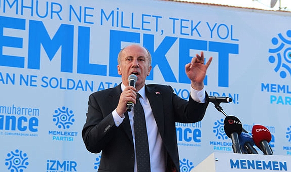 Cumhurbaşkanı adayı Muharrem İnce’den CHP’nin İzmir listesine eleştiri
