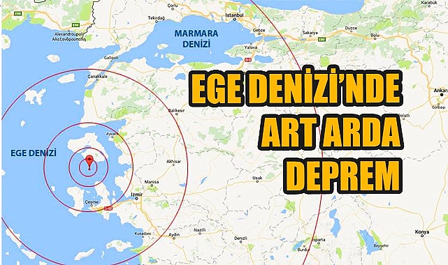 Ege’de bir deprem daha!