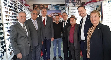 İYİ Parti İzmir 2. Bölge Milletvekili Adayı Mümin YALÇINKAYA Tire'ye ziyaret etti.