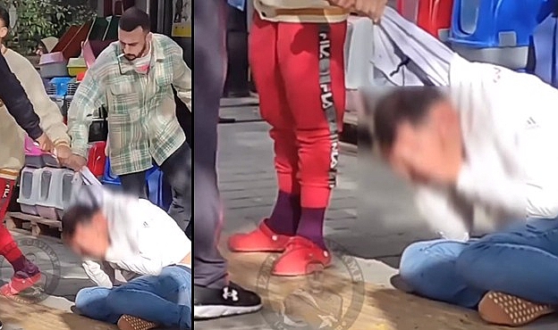 İzmir’de tacizciyi mahalleli yakaladı!