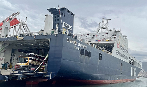 İzmir-Sete Ro-Ro seferleri başladı