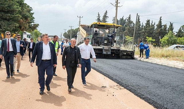 Başkan Soyer, Çeşme'deki yatırımları inceledi