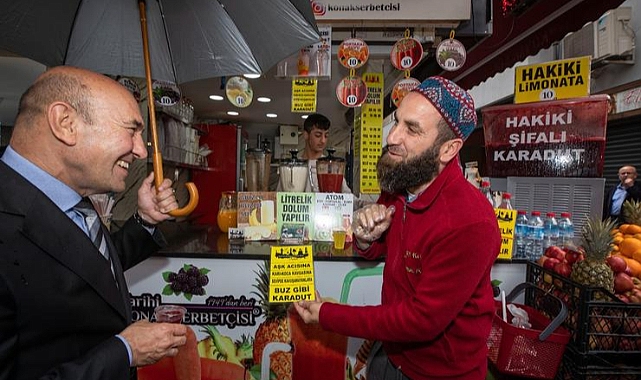 Başkan Soyer Kemeraltı’nda devam eden çalışmaları inceledi