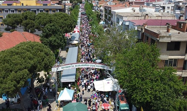 Bayındır Çiçek Festivali Son Gününde de Doldu Taştı