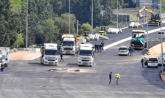 Buca Onat Tüneli’nin viyadük yolu 7 Mayıs’ta açılıyor