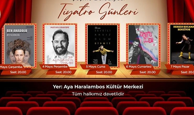 Çeşme Belediyesi Tiyatro Günleri başlıyor!