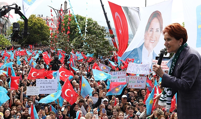 İYİ Parti Genel Başkanı Akşener: Çoklar diye korkmadık, azız diye çekinmedik