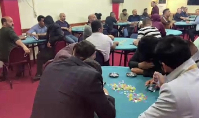 İzmir’de 58’inci kez kumar baskını: 118 kişi suçüstü yakalandı