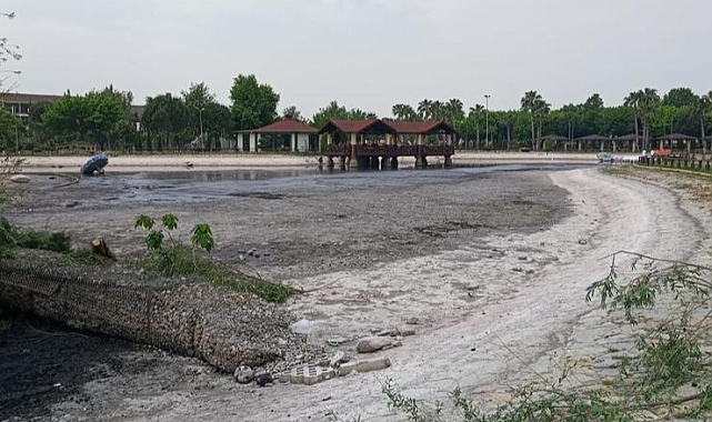 Kültürpark Gölet Temizleniyor