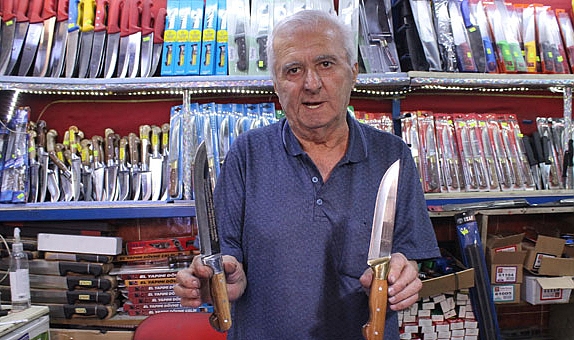 Bıçakçılarda bayram mesaisi: Bu bıçaklarla tıraş bile olursunuz