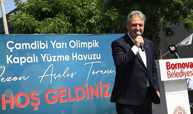 Çambidi’nde yüzme keyfinde yeni sezon