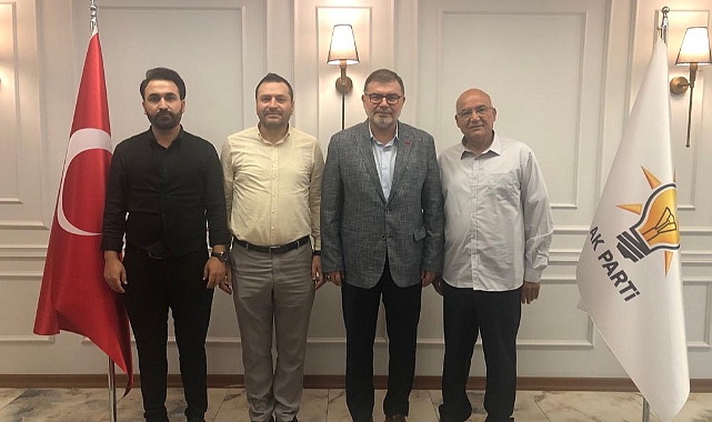 İzmir Basın Mensupları Derneği'nden AK Parti İzmir İl Başkanlığına ziyaret