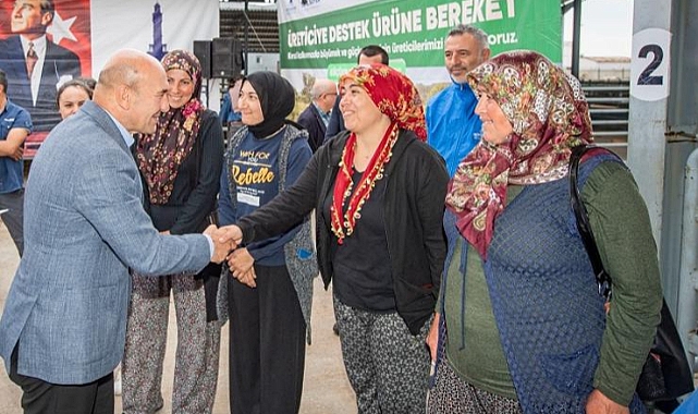 İzmir Büyükşehir Belediyesi üreticiye küçükbaş hayvan desteğini sürdürüyor