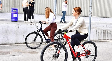 İzmir’de bisikletli kullanımı yaygınlaşıyor