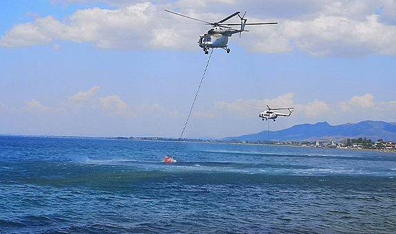 İzmir Dikili’de yangın!