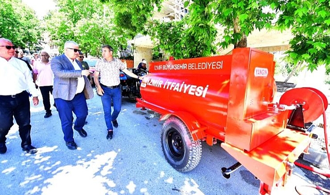 İzmir’in köyleri yangına dirençli hale geliyor