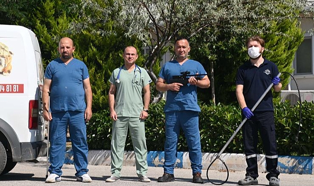 Karabağlar’da kurban yakalama timi iş başında