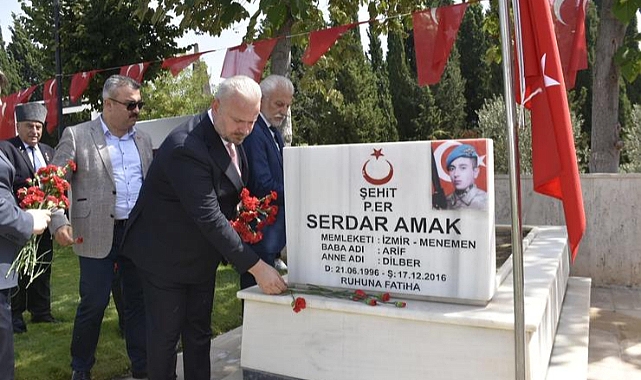 15 Temmuz şehitleri Menemen’de dualarla anıldı