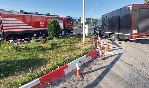 İzmir’de asit tehlikesine müdahale edildi
