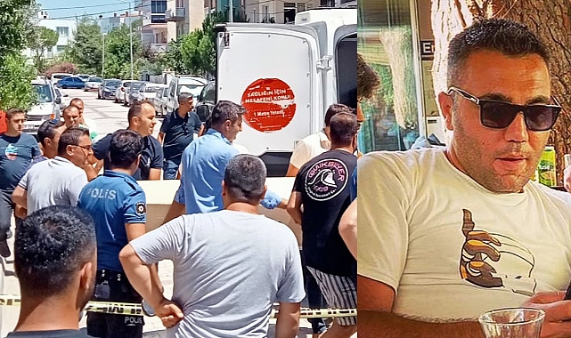 İzmir’de emniyet bekçisi, 9 yaşındaki kızının gözü önünde cinayete kurban gitti