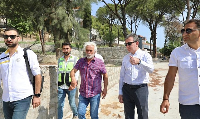 İzmir’in ilk Millet Bahçesi tamamlanıyor