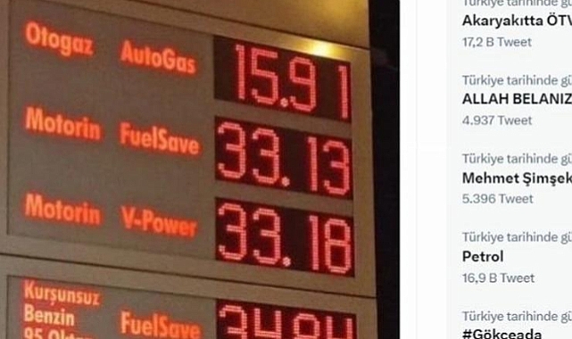 Muhalefetten iktidara akaryakıtta ÖTV zammı tepkisi