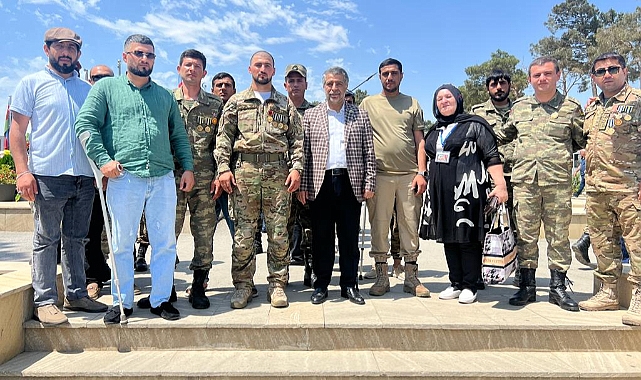 OSMANLI TEŞKİLATI GENEL BAŞKANINDAN KARABAĞ ŞEHİDİ GENERAL POLAT HAŞİMOV’UN MEZARINA ZİYARET