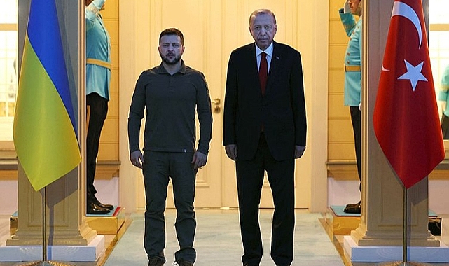 Zelenski İstanbul’da! İki liderden ortak açıklama…