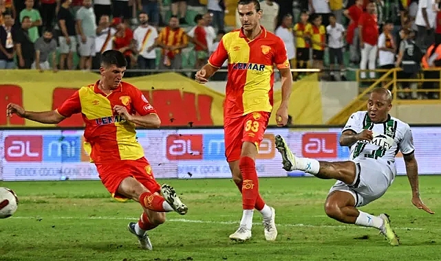 Göztepe lige mağlubiyetle başladı