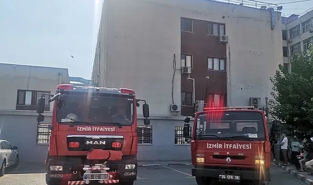 İzmir'deki Tepecik Eğitim ve Araştırma Hastanesi'nde çıkan yangın söndürüldü