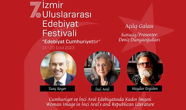 7. Uluslararası İzmir Edebiyat Festivali başlıyor