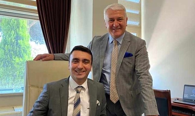 AĞIR CEZA MAHKEME BAŞKANI YAHYA KEMAL AKBAŞ SAVCI OĞLUNU MAKAMINDA ZİYARET ETTİ