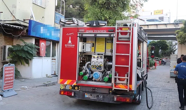 İzmir barda çıkan yangında 1 kişi öldü, 1 kişi yaralandı