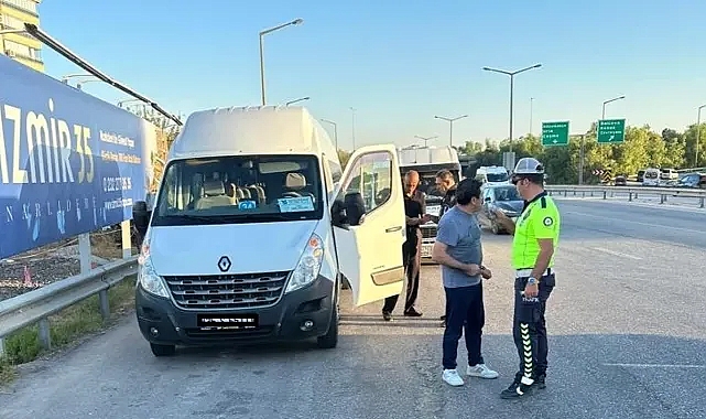 İzmir’de emniyetli denetim için trafik denetimleri arttı!
