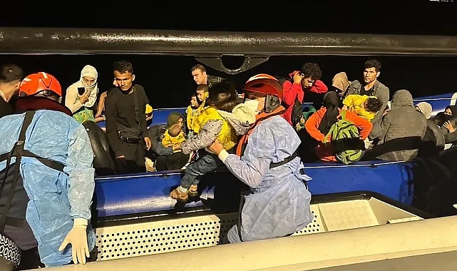 Kucağındaki çocuklarla Yunanistan'a geçerlerken yakalandılar