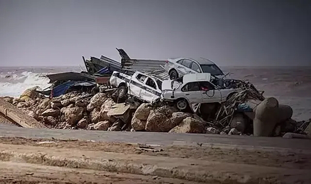 Libya'da sel nedeniyle ölenlerin sayısı 2 binden fazla