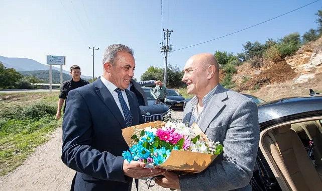 Başkan Soyer’den Beydağ’a 100. yıl armağanı