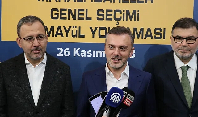 Ak Parti'nin İzmir temayül yoklaması başladı