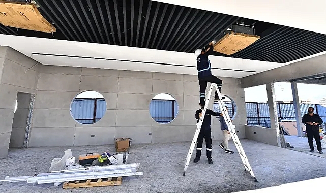 Bostanlı İskelesi yenileniyor