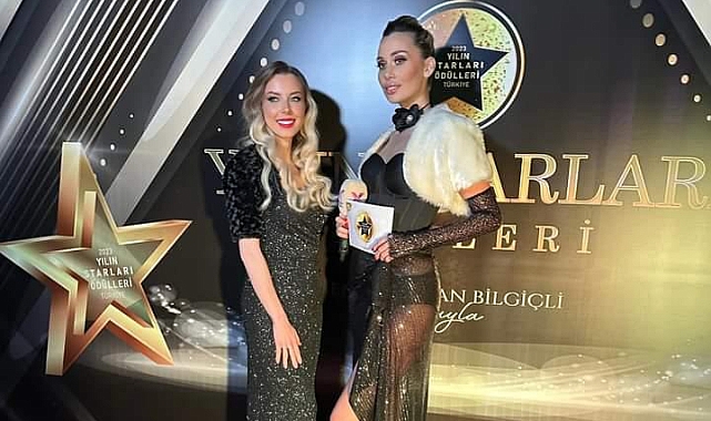 Güzelliğin Kilit İsmi Yılın Starları Ödül Gecesinde Dikkatleri Üzerine Çekti