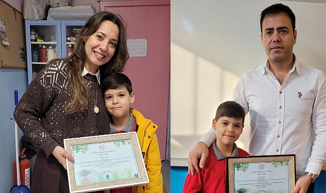 İlkokul öğrencisinden doğa dostu hediye